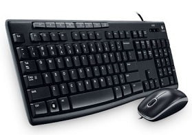 Logitech MK200 Media Wired Keyboard and Mouse Combo