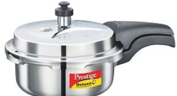 Prestige Popular Aluminium Pressure Cooker, 2 Litres for Rs.972 @ Amazon