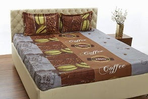 Story@Home 100% cotton Double Bedsheet with 2 Pillow Covers