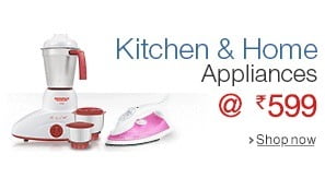 Kitchen & Home Appliances below Rs.599 @ Amazon