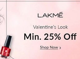 Minimum 25% Off on Lakme Beauty & Personal Care products