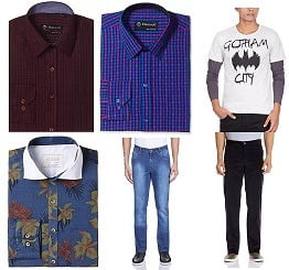 Men’s Clothing – up to 70% Off @ Amazon (Limited Period Offer)