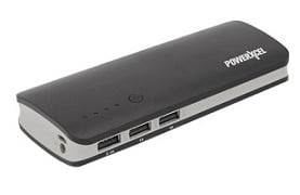 PowerXcel RBB031_BK Power Bank with 3 USB Outputs 13000 mAh for Rs.849 Only @ Flipkart