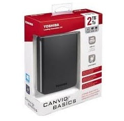 Toshiba Canvio Basic 2 TB External Hard Disk (USB 3.0)