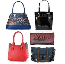 Women’s Bags & Clutches – Min 50% Off starts from Rs.70 @ Amazon