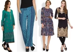 Women’s Kurta, Dresses, Trousers, Tops – Flat 60% Off starts from Rs.199 @ Flipkart