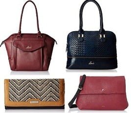 Lavie & Puma Bags, Wallets 60% Off starts from Rs.480 @ Amazon