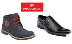 Provogue Men’s Footwear – Upto 77% Off @ Flipkart