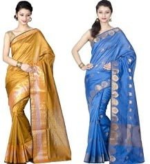 Banarasi Art Silk Saree - Min 70% Off