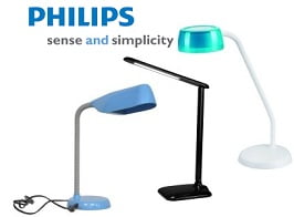 Philips Study / Desk Lamps – Flat 35% Off starts from Rs.617 (Limited Period Deal)