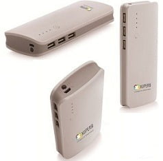 Xuperb Mega-130 (3 USB Charger Port) Power Bank 13000 mAh for Rs.899 @ Flipkart