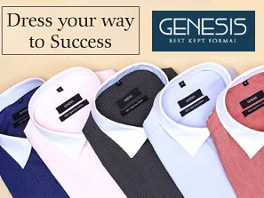 Flat 50% Off on Formal Shirts from Genesis (Basicslife Brand)