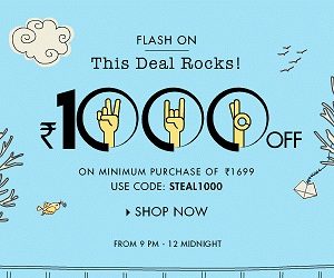 jabong new user offer 1000