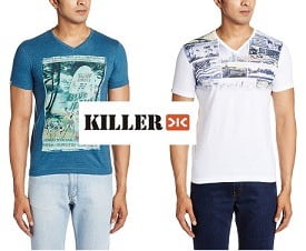 Killer T-Shirts - Flat 60% - 70% Discount