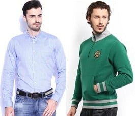Myntra Originals Men's Clothing - Minimum 40% Off