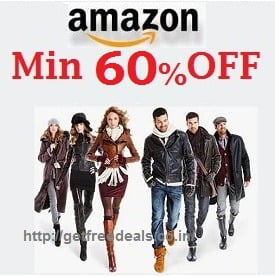 Amazon Fashion Sale - Minimum 60% Off on Clothing, Footwear & more