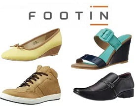 Footin Men’s / Women’s Footwear – Flat 70% Off starts from Rs.149 @ Amazon