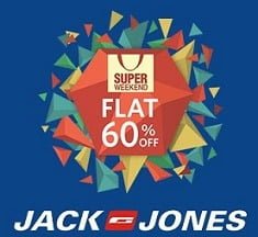 Jack & Jones Men’s Clothing – Flat 60% Off starts Rs.272 @ Amazon
