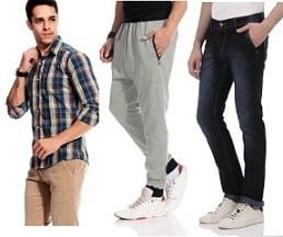 Men’s Clothing – up to 70% Off below Rs.599 @ Amazon (Limited Period Deal)