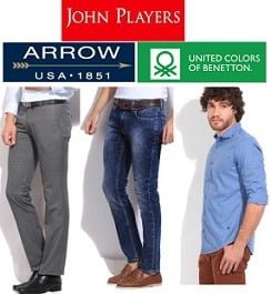 Minimum 50% Discount on Arrow, UCB, John Player Mens Clothing