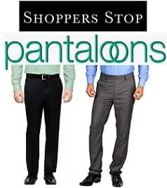 STOP Trousers by Shoppersstop for Rs.639 | F Factor Trousers by Pantaloon for Rs.979 @ Amazon