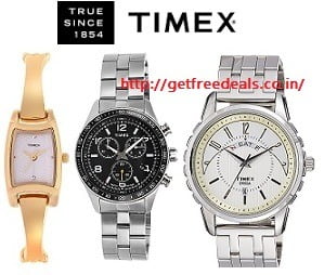 Minimum 50% on Men & Women Timex Watches