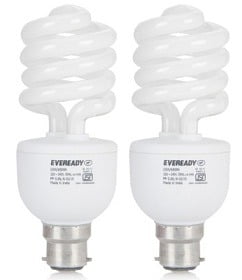 Eveready 23 W CFL Combo Pack Bulb for Rs.249 @ Flipkart
