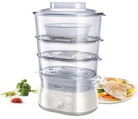 Philips HD9125/00 Food Steamer, 9 Ltr worth Rs.4995 for Rs.2499 @ Amazon