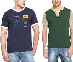 Men’s Casual Wear – up to 70% Off starts from Rs.250 @ Amazon