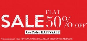 Flat 50% Discount on Bata Footwear @ Bata.in
