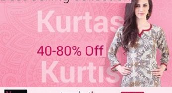Women’s Kurtas and Kurtis – 40%- 80% Off under 499 @ Amazon