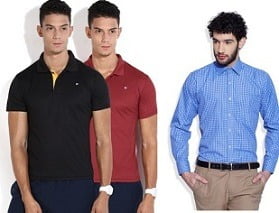 Men’s Shirts & T-Shirts below Rs.399 @ Flipkart (Deal of the Day Offer)