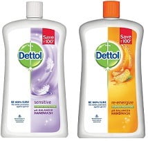 Dettol Liquid Soap Jar 900 ml worth Rs.170 for Rs.99 @ Amazon