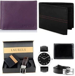 Laurels Wallet & Belts – up to 85% Discount starts Rs.169 @ Amazon