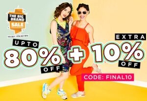 Myntra – Up to 80% Off + Extra 10% Off on Women’s Clothing, Footwear & Accessories (No Minimum Purchase)