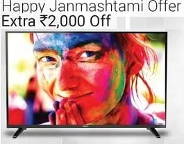 up to Rs.4000 Extra Discount on LED Smart TV