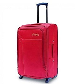VIP Polyester 64 cms Red Soft Sided Suitcase