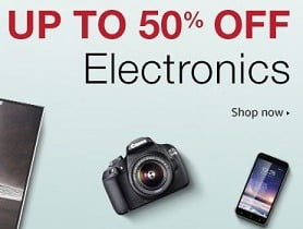 Amazon Electronics Sale: Up to 50% on HDD | Big Saving on Mobile Phones | Up to 20% Off on Laptops