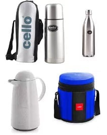 Cello Flasks & Containers – up to 46% Off starts Rs.146 @ Amazon
