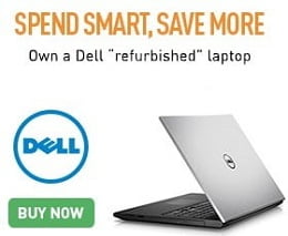 Refurbished Dell Laptops at Affordable Price with 6 months Warranty @ Amazon