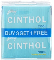 Cinthol Soap (125g x4) worth Rs.156 for Rs.86 @ Amazon