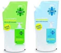 Godrej Protekt Handwash – 750 ml worth Rs.115 for Rs.69 @ Amazon