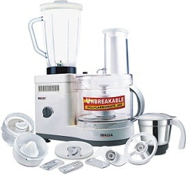 Inalsa Maxie Classic 600 -Watt Food Processor worth Rs.6995 for Rs.4099 @ Amazon (Limited Period Deal)