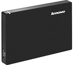 Lenovo Slim 1 TB Wired External Hard Disk Drive
