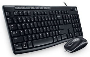 Logitech MK200 Media Wired Keyboard and Mouse Combo for Rs.1100 @ Amazon