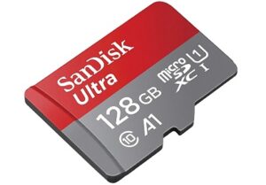 SanDisk Ultra MicroSDXC 128GB UHS-I Class 10 Memory Card (120 MB/s Speed)