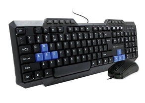 Amkette Xcite NEO USB wired Keyboard & Mouse Combo for Rs.499 @ Amazon