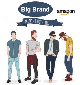 Min 50% Off on All Big Brand Men’s Clothing starts from Rs.169 @ Amazon