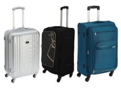 Cabin / Checkin Luggage (Safari, Pronto, Skybag, Aristocrat, VIP) - Minimum 60% Off