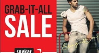 Spykar Men’s Casual Clothing: Min 60% Off + Extra 5% discount coupon @ Amazon